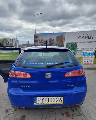 Seat Ibiza cena 5700 przebieg: 109000, rok produkcji 2002 z Rabka-Zdrój małe 29